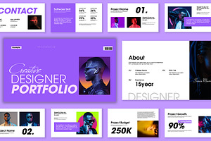 Modern Creative Designer Portfolio