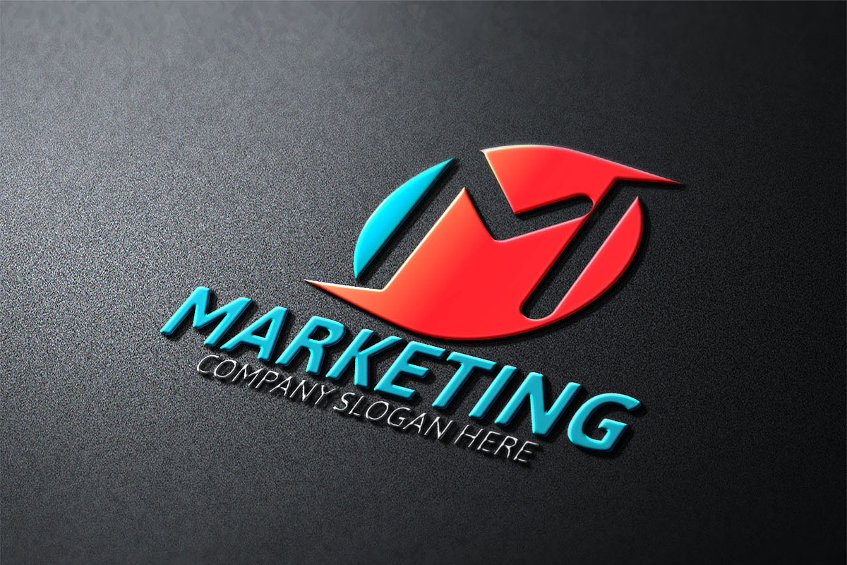 Marketing Logo, a Branding & Logo Template by Josuf Media