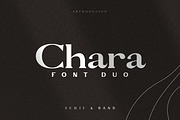 Chara - Sans Serif & Serif Duo, a Sans Serif Font by AndrewPixel (Thumbnail 1 of 8)