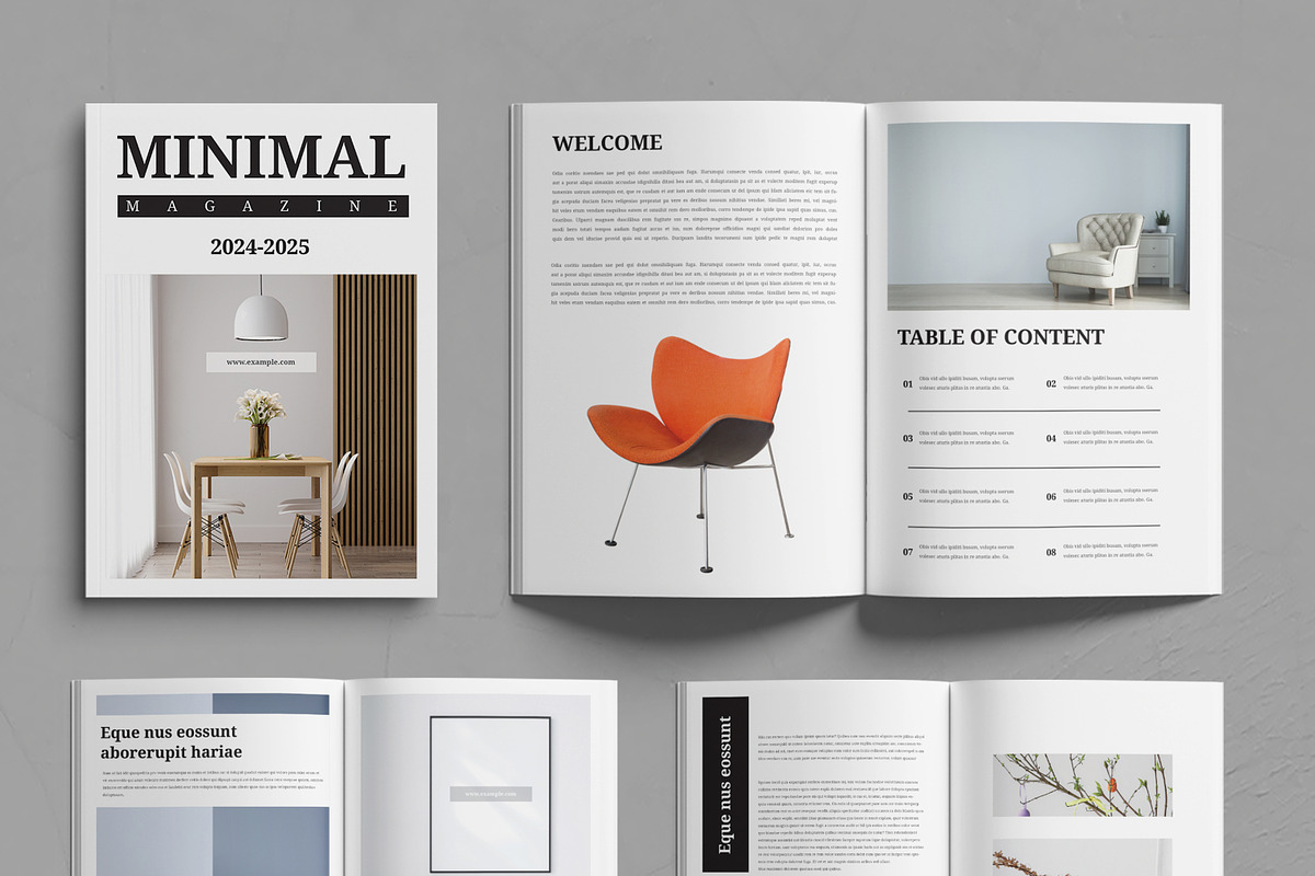 Minimal Magazine, a Magazine Template by MightyDesign (Photo 2 of 7)