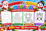 Christmas Dot to Dot Activity Book, a Seasonal Illustration by Ink Gallery (Thumbnail 3 of 4)