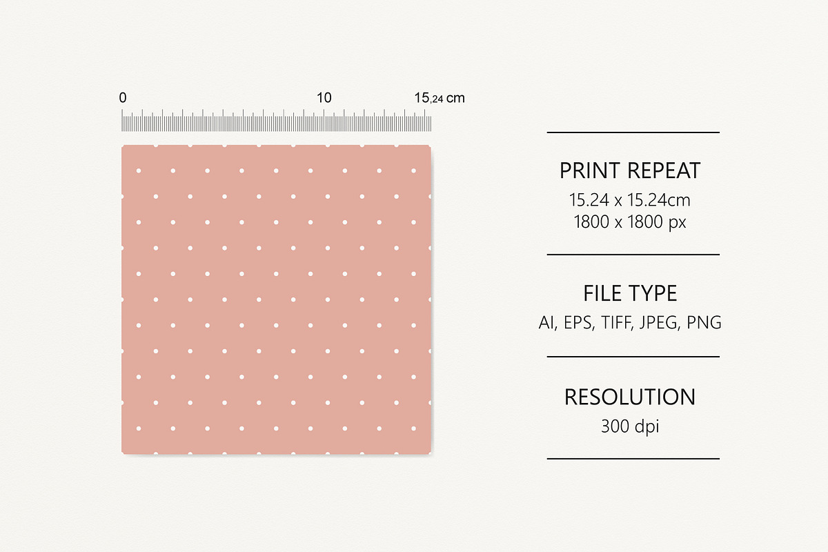 Strawberry ice cream –vector version, a Pattern Graphic by Olena Kuznietsova (Photo 6 of 7)