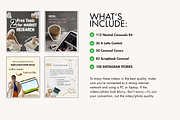 400 Instagram Carousel Kit Templates, a Templates & Theme by wekreatif (Thumbnail 4 of 4)