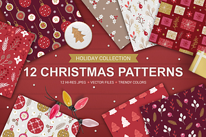 12 Christmas Patterns