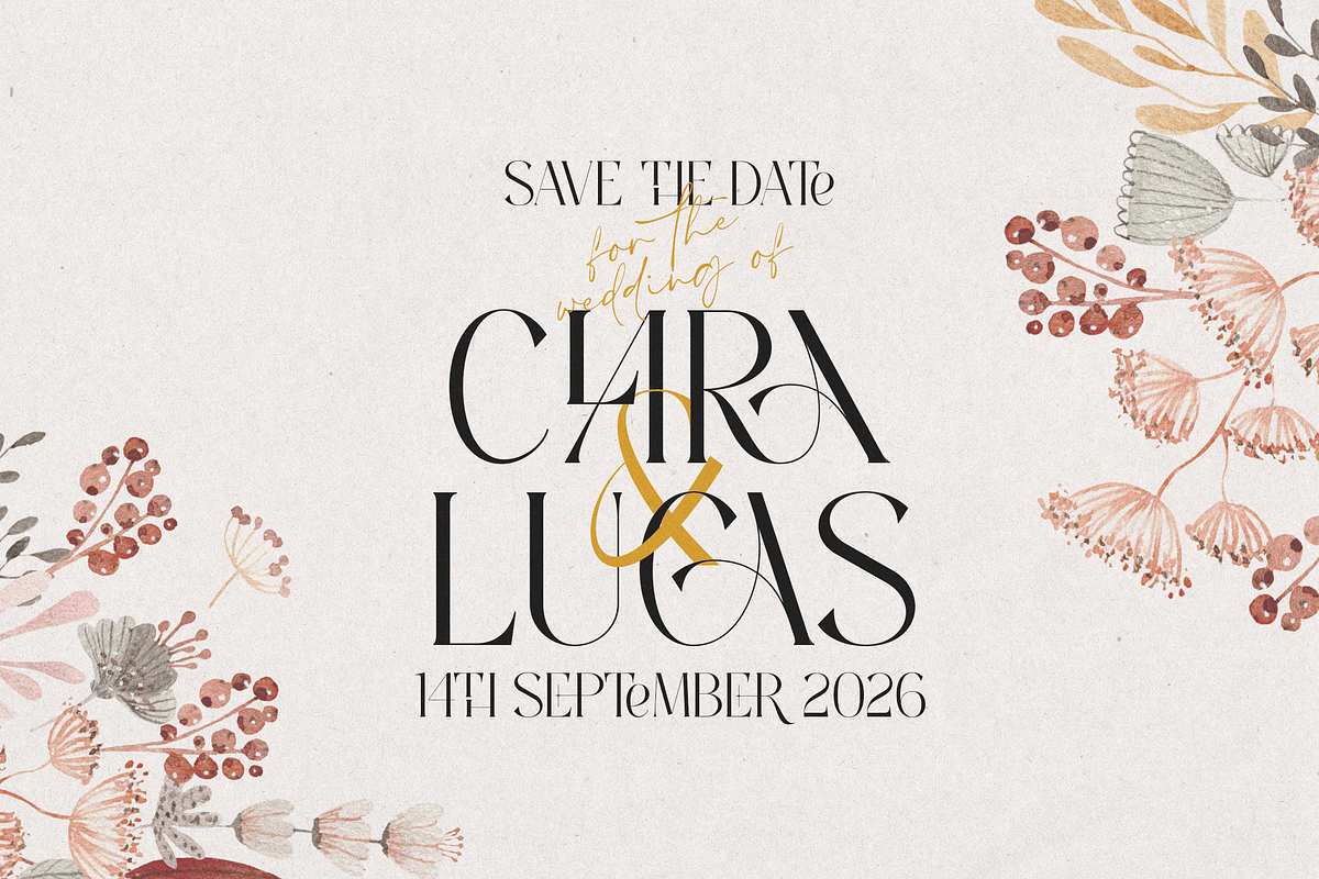 Anna Glave - Serif & Script Font Duo, a Serif Font by VP Fonts (Photo 12 of 28)