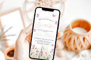 Digital Butterfly  Phone Invite, an Invitation Template by Digital_Mind (Thumbnail 6 of 6)