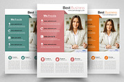 Creative Business Flyer Template, a Flyer Template by Psd Templates (Thumbnail 1 of 3)