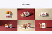 Bakery Branding and Packaging Mockup, a Packaging Mockup by RamStudio2 (Thumbnail 2 of 10)
