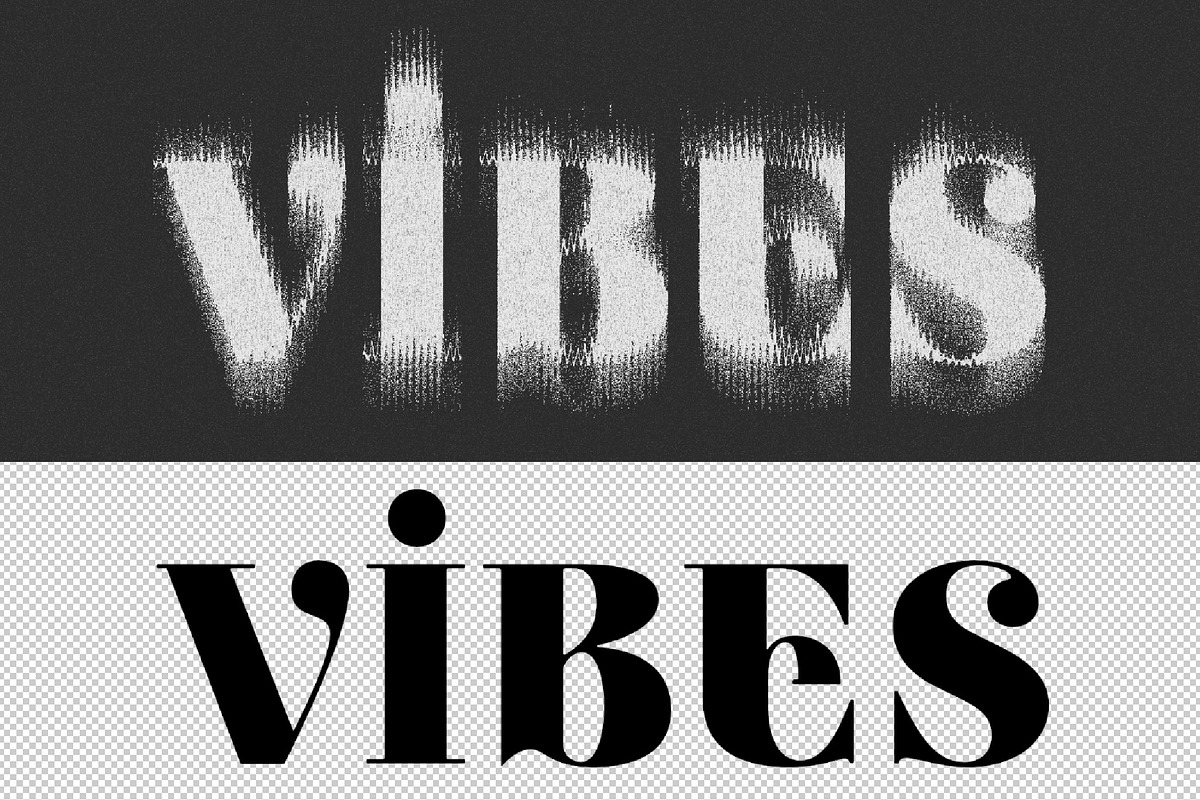 Dissolving Grain Text Effect, a Layer Style Add-On by studiogstock (Photo 2 of 2)