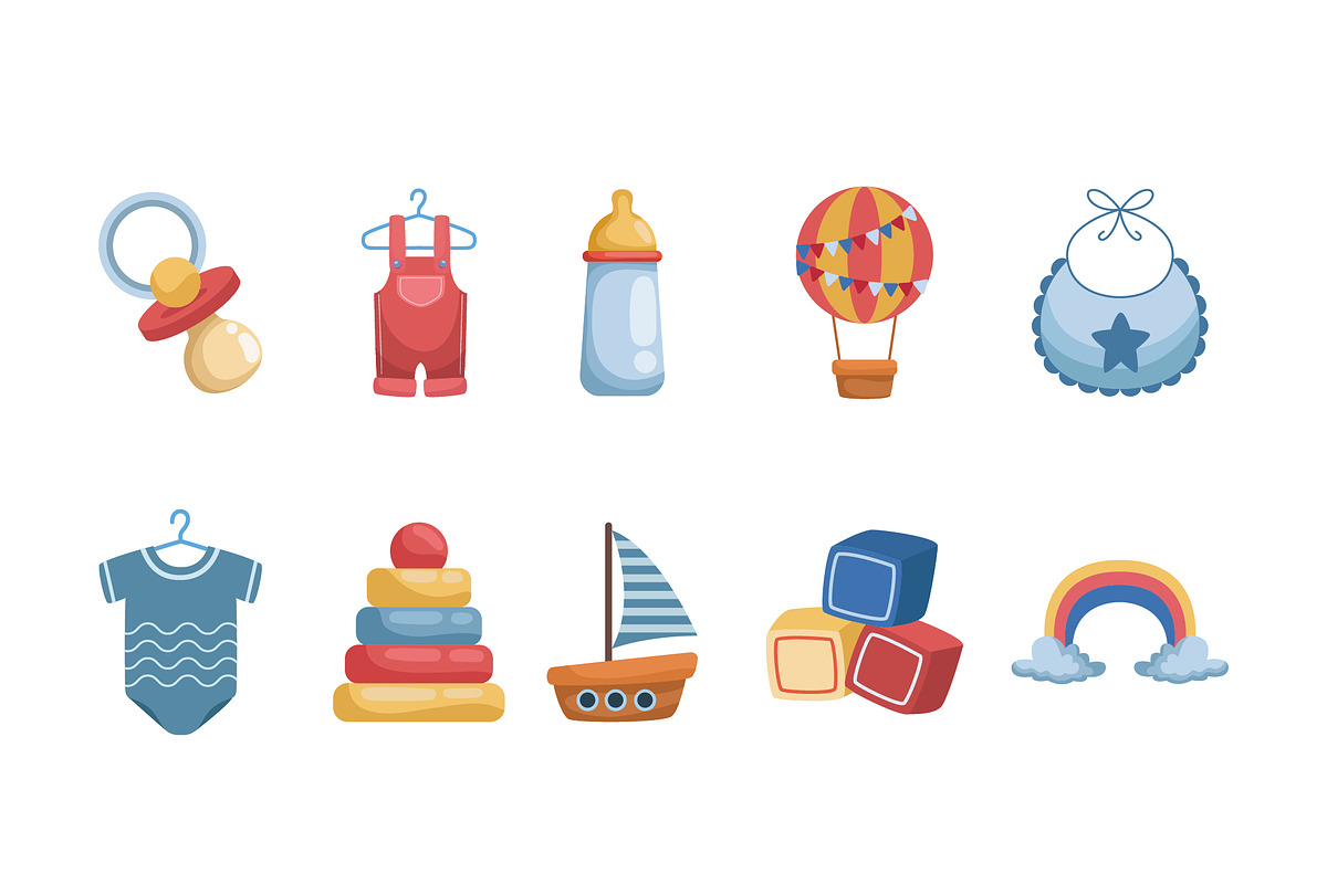 Baby Toys and Accessories Set