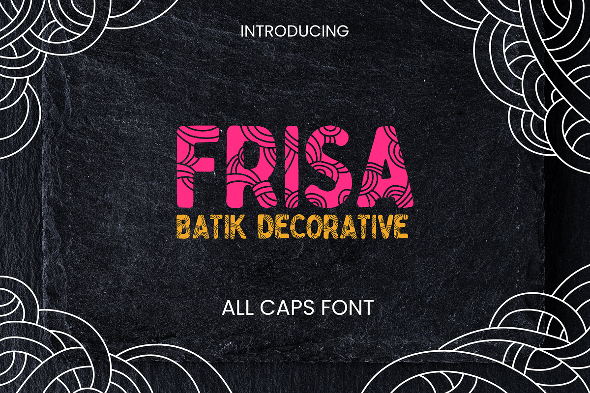FRISA, a Font by futureisyesterday (Photo 1 of 4)