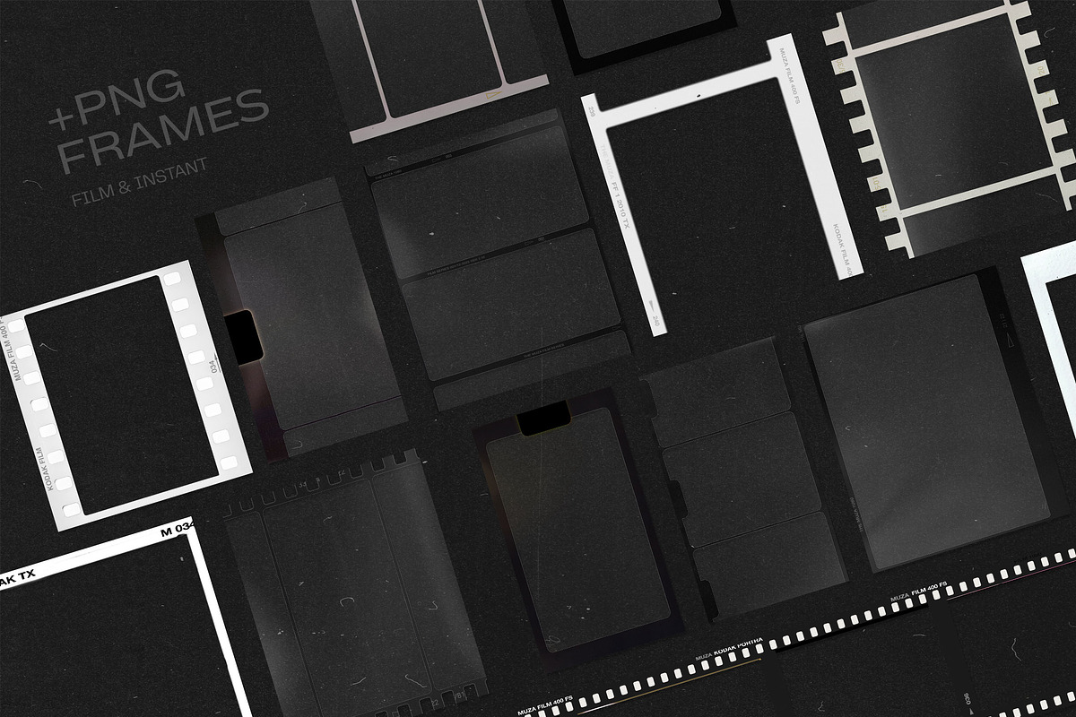 120 + Film Frames & Instant Template, a Social Media Template by The Muza (Photo 8 of 11)