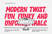 CandyPaint - Retro Groovy Font, a Sans Serif Font by Typeparties (Thumbnail 1 of 9)