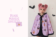 Pastel Spooky Halloween Clipart, an Object Illustration by Nutalin Art (Thumbnail 2 of 14)