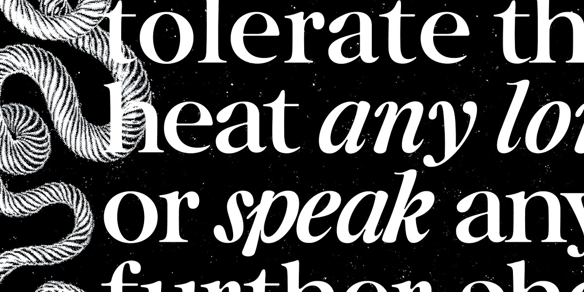 Caliste Display, a Serif Font by A is for... (Photo 6 of 10)