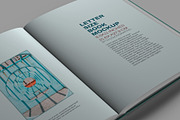 Letter Size Book Mockup - 8 views, a Books & Magazine Mockup by Illusiongraphic (Thumbnail 9 of 24)