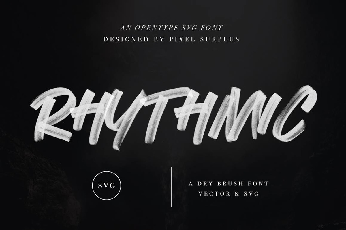 Rhythmic - SVG Font