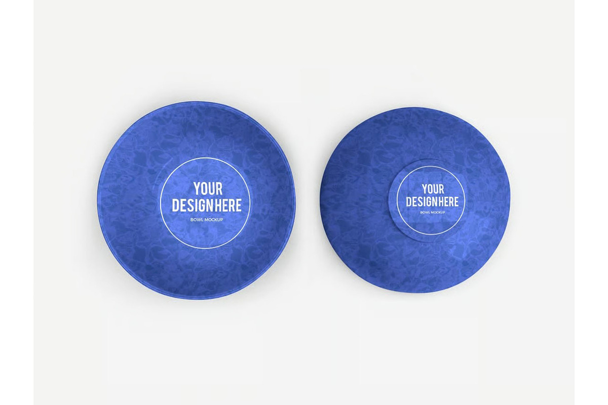 Ceramic Bowl Mockup Template Set, a Household Mockup by DesignRushMarket (Photo 8 of 11)