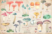 Watercolor set Witchcraft & Wizard, an Illustration by Flo Sacred Art (Thumbnail 3 of 7)