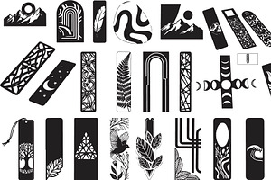 Elegant decorative bookmark, an Empty State Illustration by Amazin_art