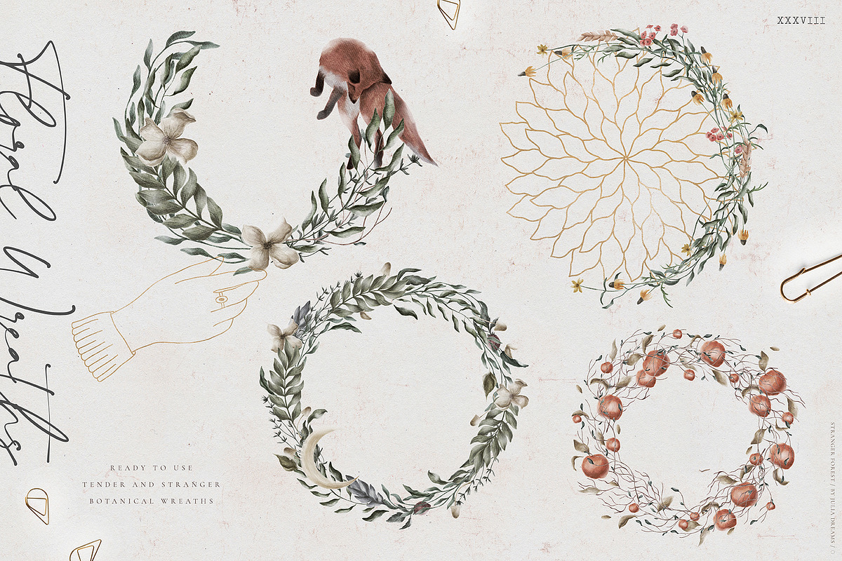 Stranger Forest Collection, an Animal Illustration by Julia Dreams (Photo 10 of 12)