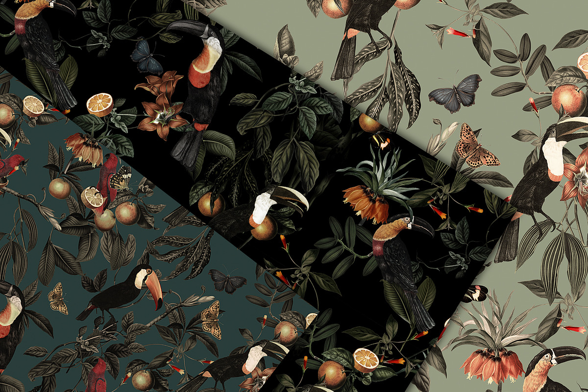 Antonio (graphic floral print), a Wallpaper Graphic by Luiz da Rolt Grathwohl (Photo 6 of 12)