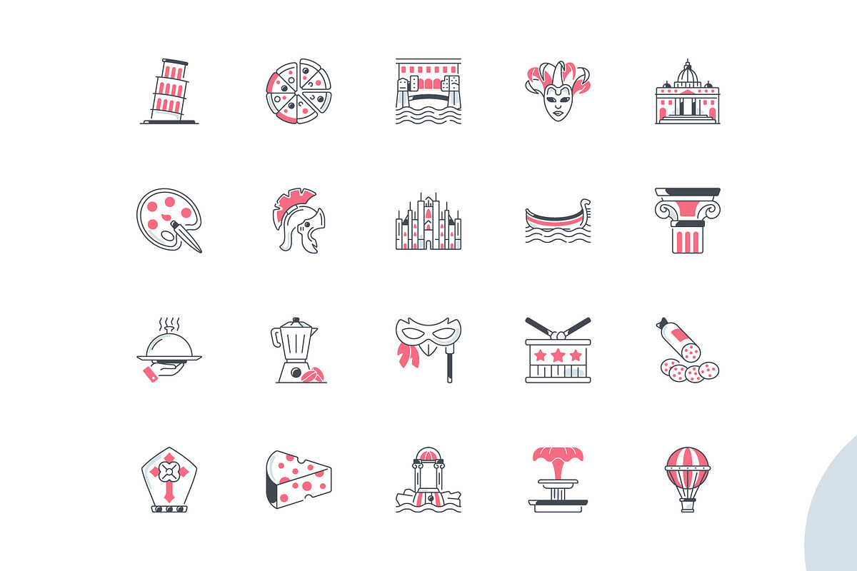 Italy Icons, an Icon by iconfield (Photo 2 of 5)
