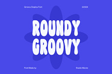 Roundy Groovy - Groovy Display Font