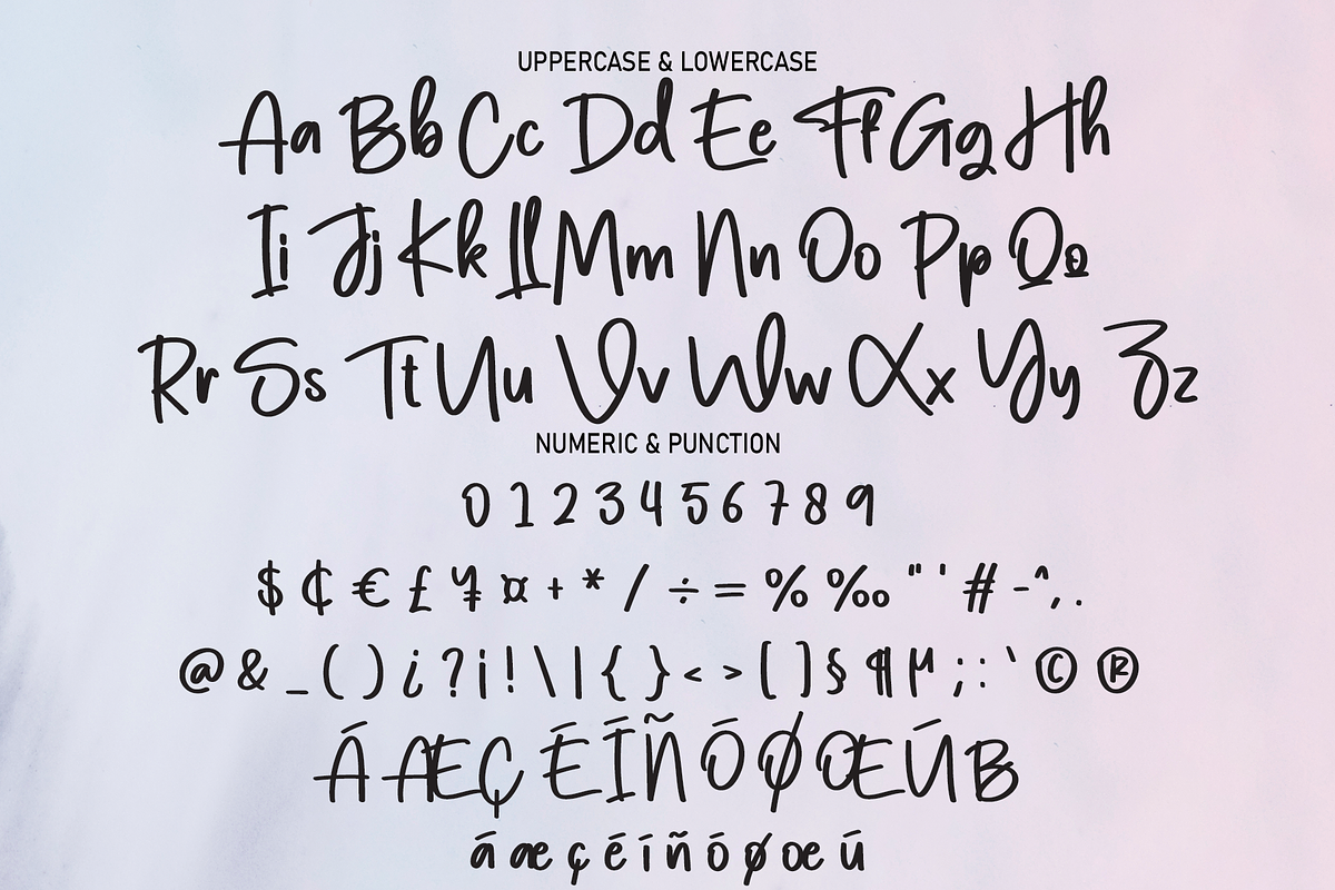 Embrio | Script Font, a Script Font by Scratchones
