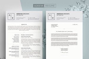 Simple Resume Template Brown