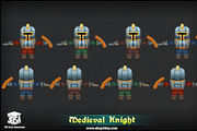 Medieval Knight, a Characters & Person 3D Model by Meshtint Studio (Thumbnail 2 of 4)