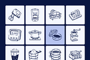 Kitchen Doodle Icon, an Outline Icon by Vectors Market (Thumbnail 7 of 9)