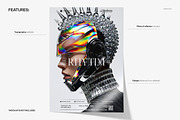 Cyber Crystal Poster Template, a Poster Template by creatsy5 (Thumbnail 2 of 4)