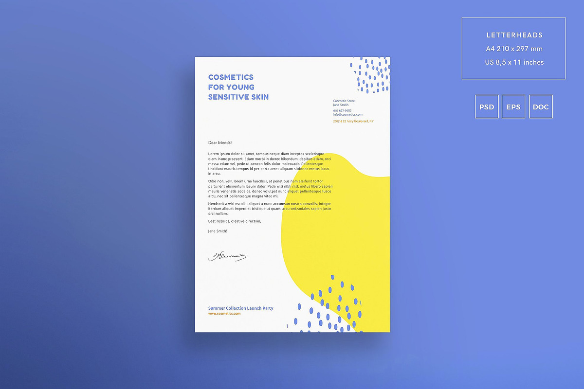 Corporative Identity Stationery Sale, a Stationery Template by Amber Graphics (Photo 6 of 12)