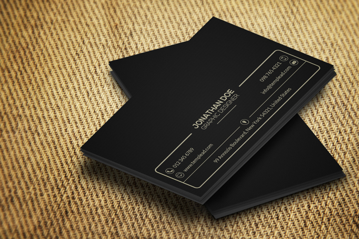 Corporate Business Card CM137, a Business Card Template by annozio (Photo 3 of 4)