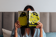 Woman Bed Reading Magazine Mockup, a Books & Magazine Mockup by The Rose Project (Thumbnail 1 of 3)