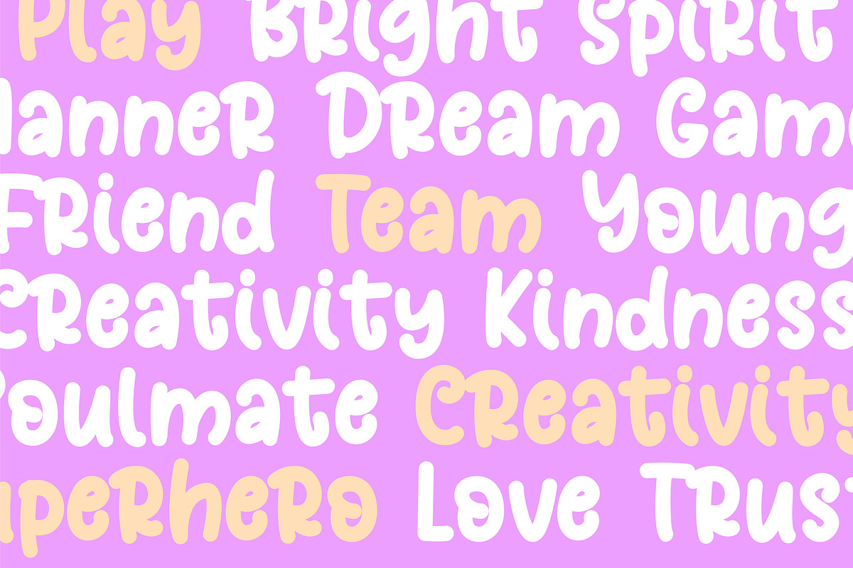 Mightkeys - Playful Display Font, a Handwritten Font by Krakenbox Studio (Photo 11 of 12)