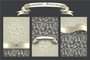 Collection of elegant cards, an Invitation Template by DeMih