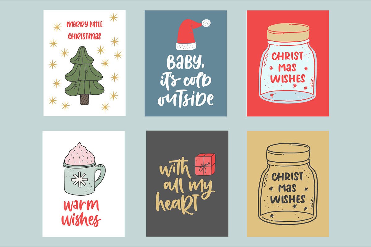 SALE! Tiny Christmas., a Decorative Illustration by Sentimental postman (Photo 10 of 13)