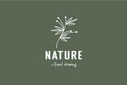 Minimalist Nature Leaf Logo Set, a Branding & Logo Template by Dyn Studio (Thumbnail 5 of 6)