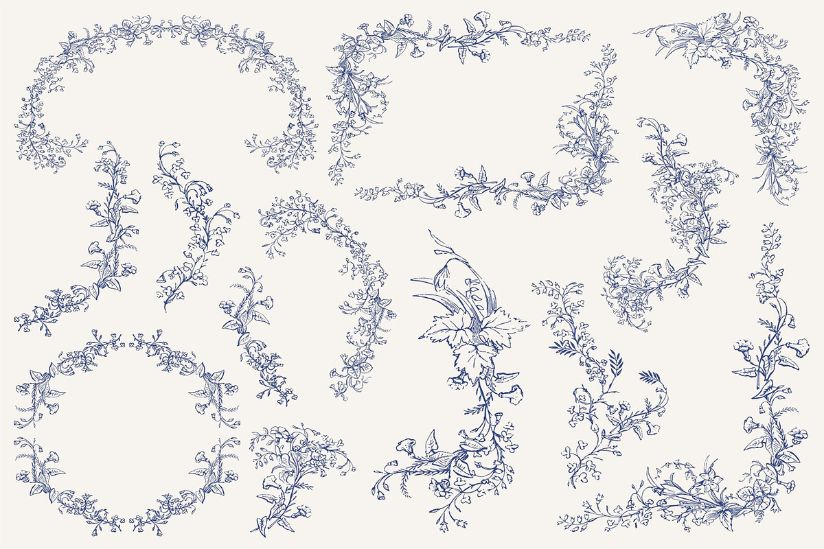 Procreate Chinoiserie Florals, a Brush Add-On by Century Library (Photo 6 of 8)