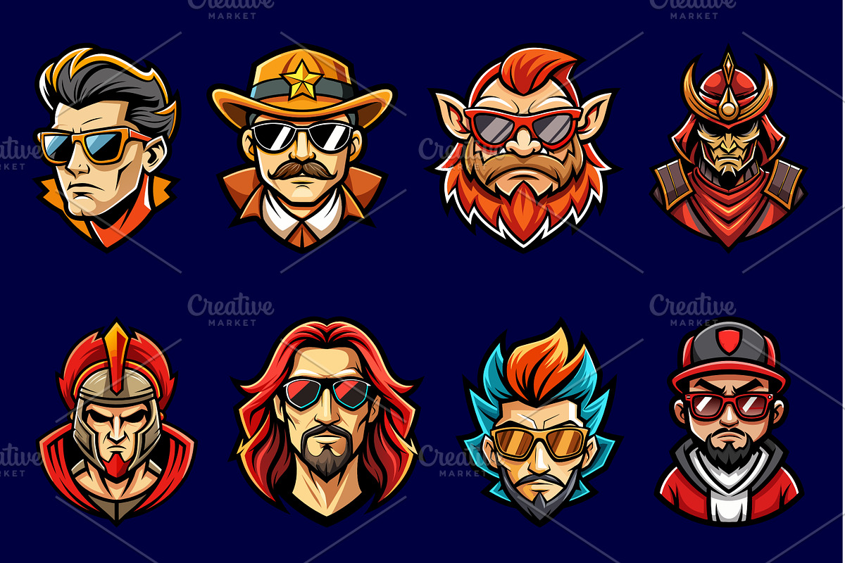24 Character Mascots Bundle, an Illustration by Riswan Ratta (Photo 4 of 4)
