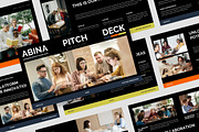 Abina : Pitch Deck Keynote, a Presentation Template by Punkl Camp (Thumbnail 1 of 9)