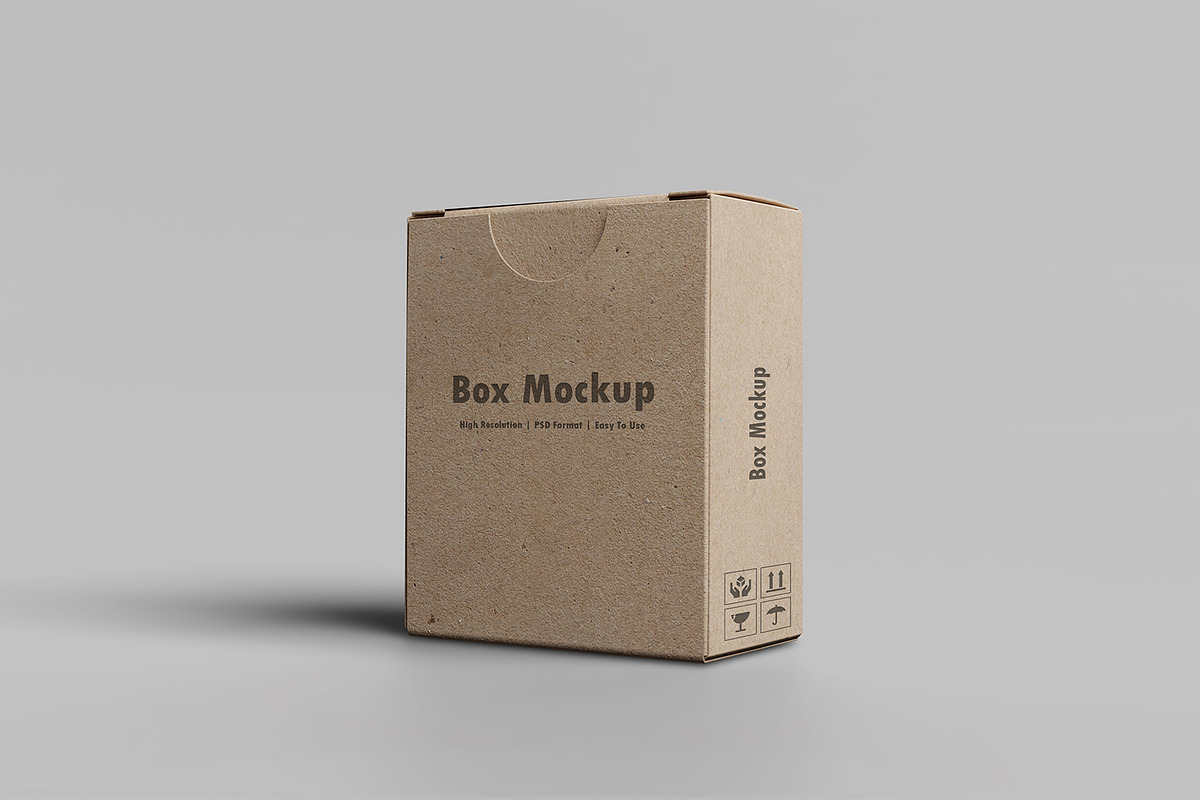 Box Packaging Mockup, a Packaging Mockup by Farabion Studio (Photo 2 of 4)