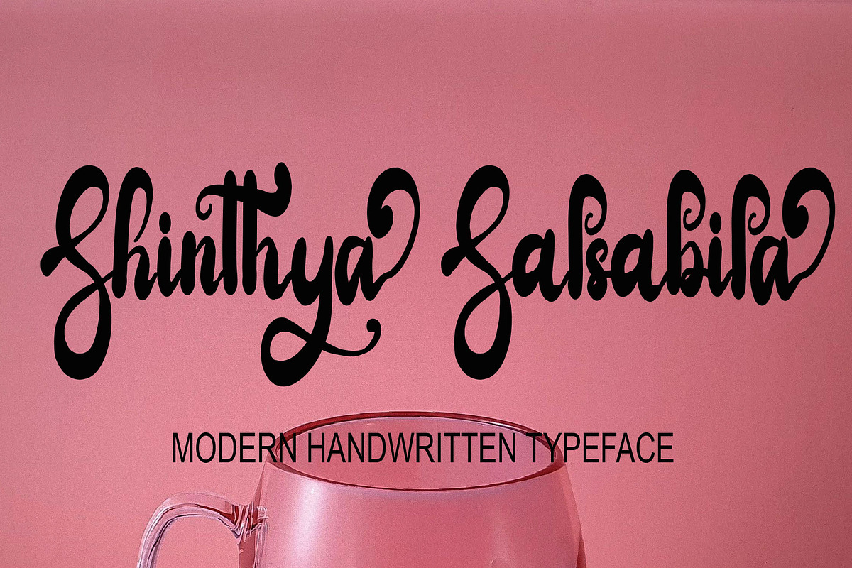 Bunga, a Script Font by Canden Meutuah (Photo 4 of 8)