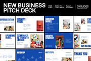 New Business PowerPoint, a Presentation Template by adoestudio (Thumbnail 1 of 8)