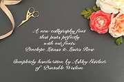 Henrietta Lynette Font, a Script Font by Printable Wisdom (Thumbnail 2 of 3)