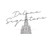 Deluna Signature Font, a Script Font by Pen Culture (Thumbnail 1 of 10)