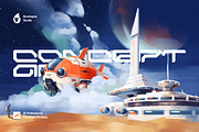 Concept Art Procreate Brushes, a Brush Add-On by brushapes.com (Thumbnail 1 of 10)