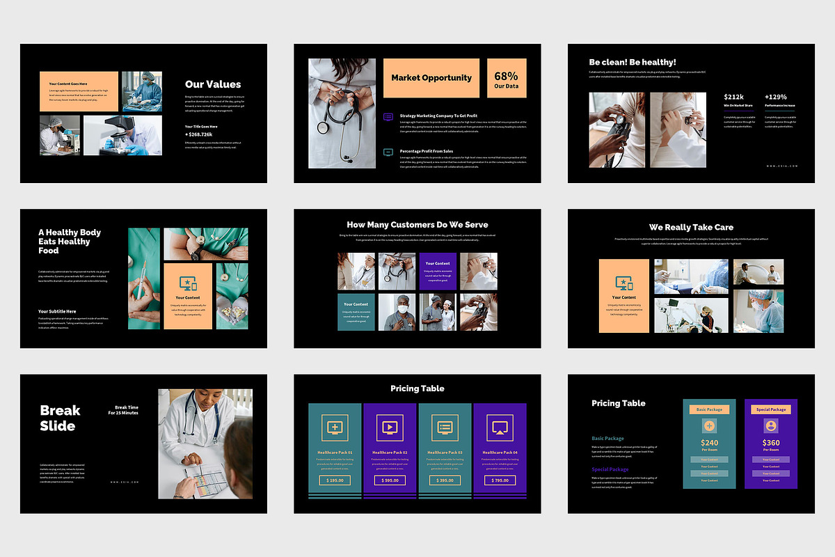 Esia : Healthcare Business Keynote, a Presentation Template by Punkl Camp (Photo 3 of 9)